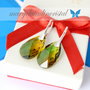 Cercei Swarovski Pear