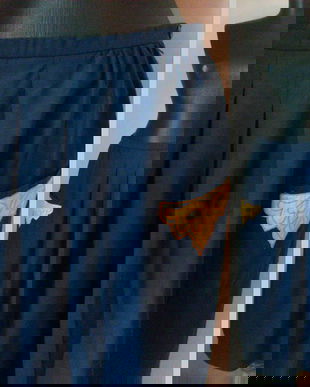 FUSTA CLOCH BUMBAC BLEUMARIN