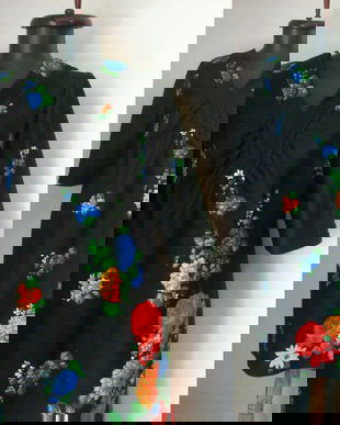 ROCHIE 60s JERSE FLORAL