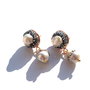 Cercei perle freshwater&rhinestone(rezervati Mihaela C.)
