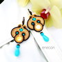 Cercei soutache statement