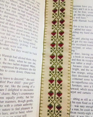 Semn de carte - broderie traditionala romaneasca