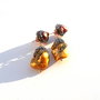 Cercei perle &rhinestone