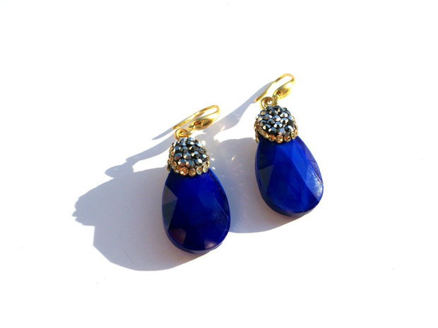 Cercei cristale&rhinestone