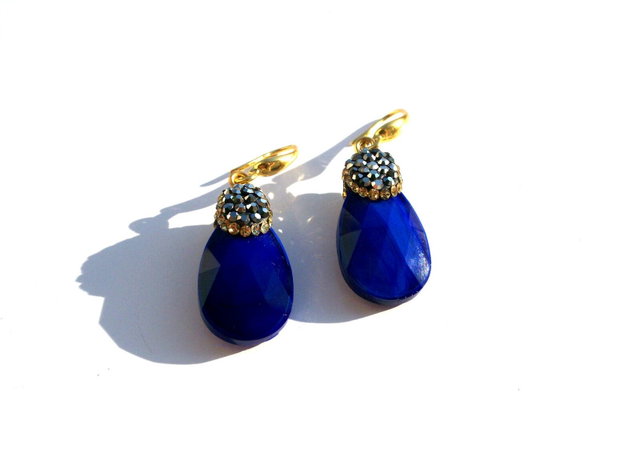 Cercei cristale&rhinestone