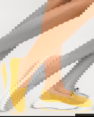 Pantofi Casual Isla Galbeni