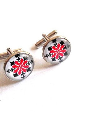 butoni camasa cu motiv traditional 34923