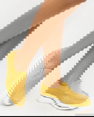 Pantofi Casual Verno Galbeni