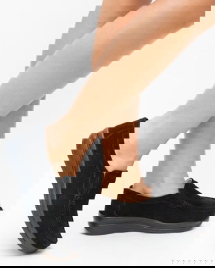 Pantofi Casual Verno Negri