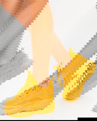 Pantofi Sport Vincent Galbeni