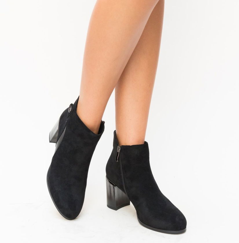 Botine Ponga Negre