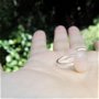 Inel delicat din Argint 925 si Piatra soarelui ovala - IN721 - Inel pietre semipretioase, cadou prietena, inel logodna, inel mireasa