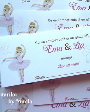 Plicuri de bani tematica balerina