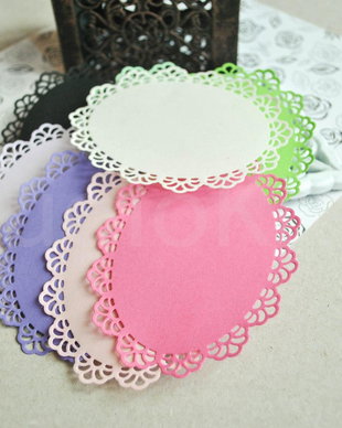 30b. Dantela /  mileuri din hartie ovale - Doilies