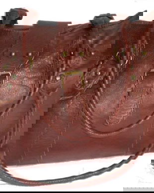 Geanta piele naturala HM retro