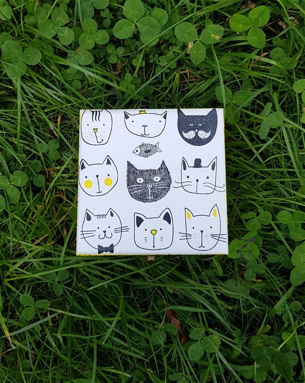 Set cutii pisici, cutii cu pisici, cutie bijuterii pisici, decoratiune pisici