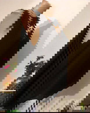 Bluza cu spatele plisat