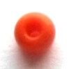 Margele nisip portocaliu lucios 4 mm 100g.