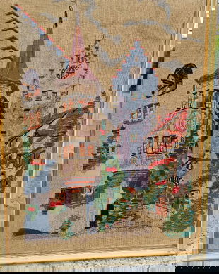 GOBLEN VINTAGE DEOSEBIT COMBINATIE CUSATURA SI PICTURA