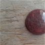 Cabochon cuart strawberry, 30 mm