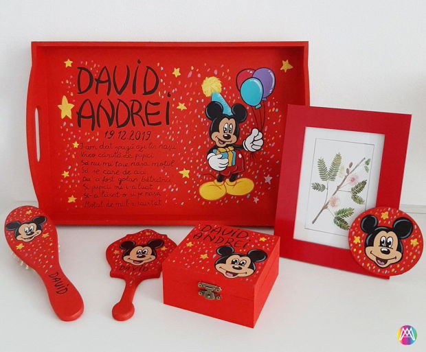 Set Aniversare 1 an cu Mickey Mouse