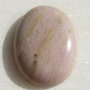 Cabochon rodonit aprox 40x30x8.5 mm