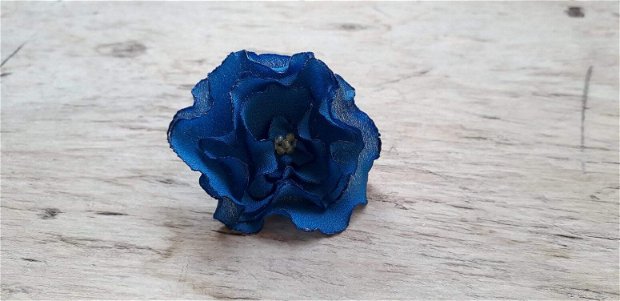 Inel reglabil "Floare albastra"