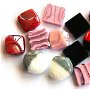 Mix margele Murano cal. a ll-a, Fantasy Squares, 90 g (cod 6036)