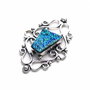 Link Titanium druzy electroplacat