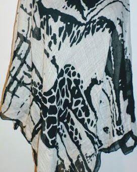 Esarfa/batic designer LisaTossma cod 065