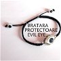 Bratara Evil Eye*Bratara protectoare*Link Zamac*Shamballa*Reglabila