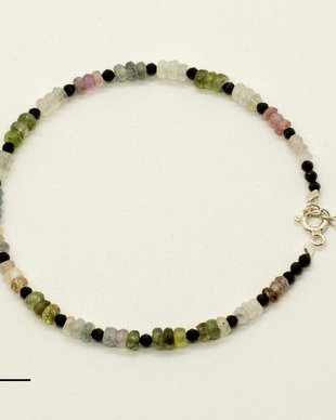 Bratara safir multicolor 4 mm si spinel 2 mm