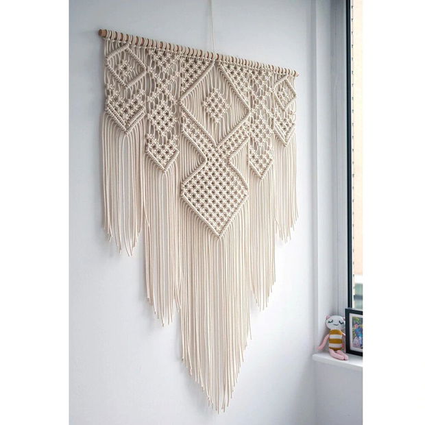 Decoratiune macrame pentru perete 10015