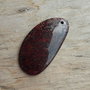 Pandantiv rainbow jasper, 60x32 mm