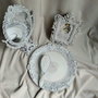 Set gatitul miresei-nunta vintage