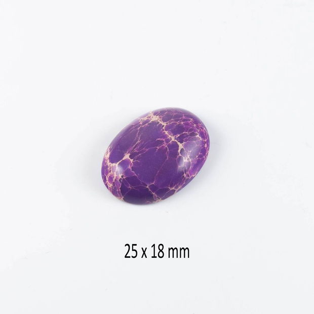 Cabochon Regalite, 25 x 18 mm, CSP-03