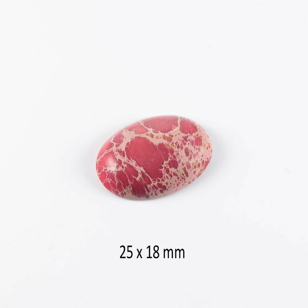 Cabochon Regalite, 25 x 18 mm, CSP-17