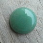 Cabochon aventurin verde, 25 mm