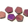 Margele Pego, 10x10 mm, Crystal Etched Sliperit Full - 00030-29583
