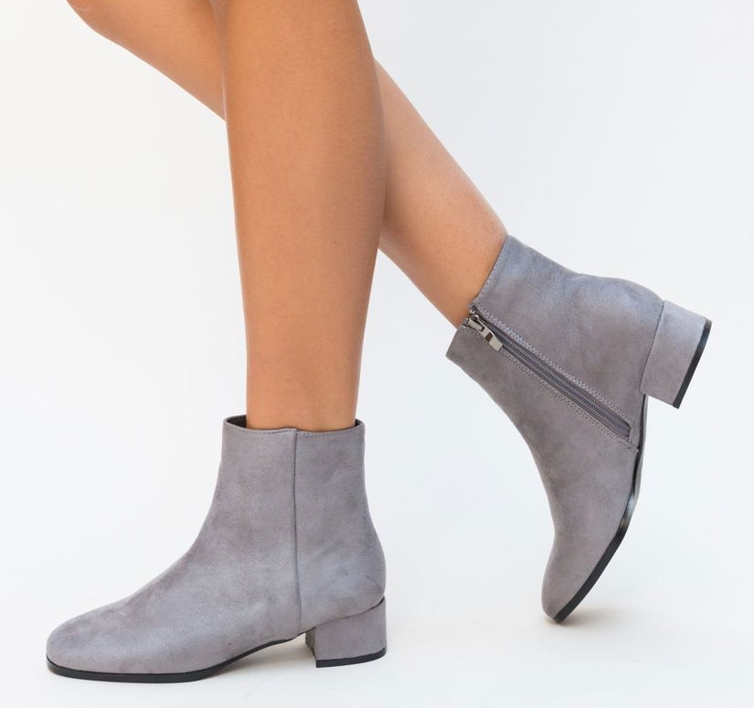 Botine Solas Gri