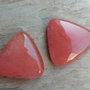 Cabochon cuart cherry, 25 mm (1 buc)