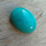 Cabochon amazonit, 30x22 mm