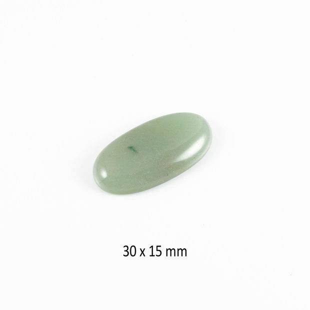 Cabochon Aventurin brazilian, 30 x 15 mm, CSP-71