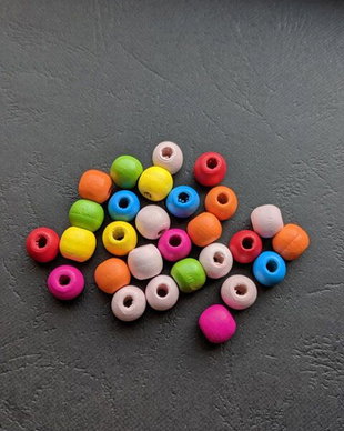 LML1002 - (15g) margele lemn 10 mm