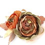 Brosa/Aplicatie pentru rochie/Flori handmade