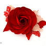 Brosa/Aplicatie pentru rochie/Flori handmade