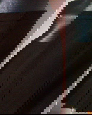 FUSTA MIDI STOFA LANA BROWN