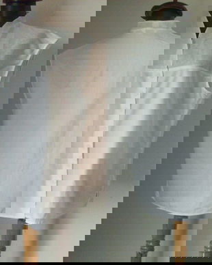 EINHORN BLUZA BUMBAC ALB ORGANZA