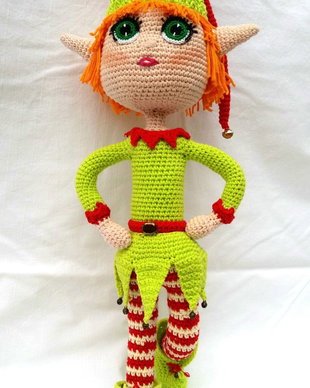 Jucarie crosetata Elfy