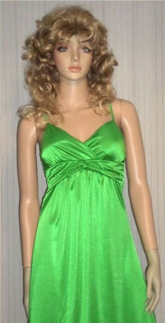 Green dress mas s/REDUS